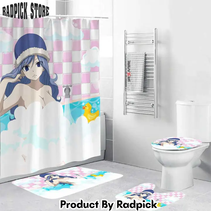 Juvia lockser anime girls in bathtub combo bathroom set   rp0202781